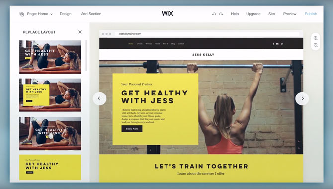 Wix Artificial Design Intelligence