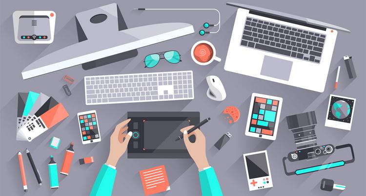 работа за компьютером